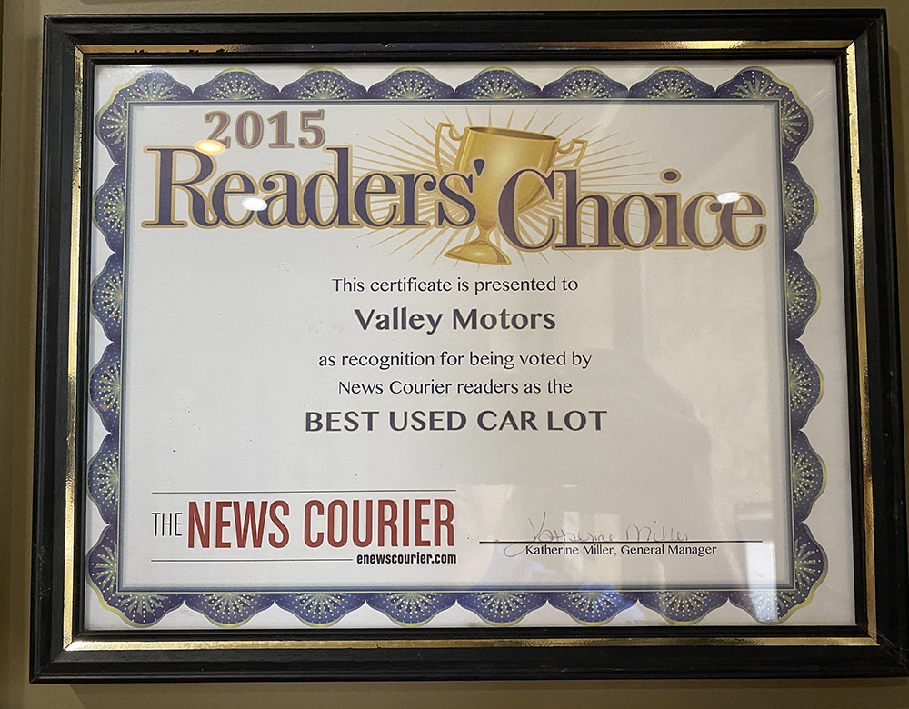 Valley Motors of Athens, Inc.